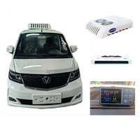 Unité de réfrigération de toit entièrement électrique HT-280EV avec condenseur, évaporateur et compresseur pour fourgonnettes électriques