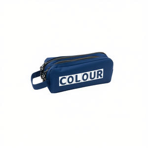 Astuccio Ilan con 2 cerniere colore blu Estuche School Supply - Product Image 2