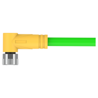 Connecteur de données circulaire à 4 broches, connecteur circulaire push-pull, IP67, prise mâle/femelle, antenne TV, connecteur femelle PCB, IEC Marvtech