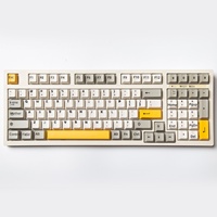 9009 Keycaps Rétro Profil Cherry Sublimation par transfert thermique Design Brother Guangtou Matériau PBT Universel 61-64-68-84-96-98 touches