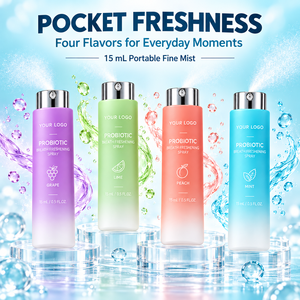 Spray Rafraîchissant pour l'Haleine Tendance, Parfum Longue Durée, Compact et Portable, Brume Fine, 4 Saveurs de Fruits, Spray Probiotique Rafraîchissant pour l'Haleine - Product Image 6