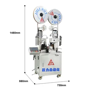 High Quality Fully Automatic Double Ends Electrical Connector Wire Cut Strip Crimping Machine Molex Terminal Crimping Machine