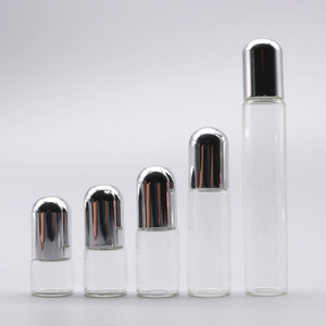 Emtpy 1 ml 2ml <span class=keywords><strong>3ml</strong></span> 5ml 10ml thủy tinh hương thơm tinh dầu lăn cuộn trên chai 1 ml ống mỹ phẩm Lăn nước hoa Mẫu lọ - Product Image 2