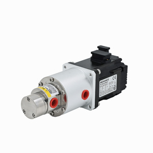 Pompe à engrenages magnétique réglable pour dosage, qualité alimentaire, <span class=keywords><strong>eau</strong></span> et huile, 24V DC 60W, moteur en acier inoxydable, petite pompe à engrenages OEM avec joint céramique - Product Image 6