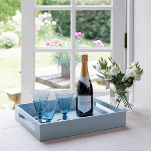 Large Ottoman <strong>Tray</strong> with Handles Spill Proof Serving <strong>Tray</strong> Organizer <strong>Tray</strong> <strong>Decorative</strong> <strong>for</strong> Living Room Bedroom Kitchen - Product Image 2