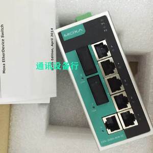 EDS-208A-MM-SC/ST 2 Optical 6 jenis manajemen non-jaringan listrik 100 <span class=keywords><strong>M</strong></span> saklar industri MOXA - Product Image 3