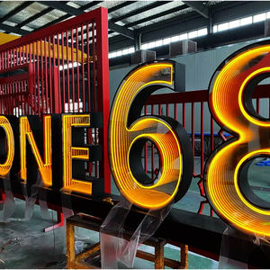 कस्टम अमाइस मिरर डबल सुरंग 3 डी मिरर लोगोस दीवार अनंत दर्पण प्रकाश बॉक्स - Product Image 5