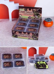 Cute Cat Claw Mixed Color Crispy Skin Pinch Chocolate Colored <strong>Marshmallow</strong> Crispy Skin Squeeze Toy - Product Image 2