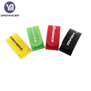 l'arrière-pays jaune logo personnalisé élastique alpin casier nylon crochet et boucle de fixation lunettes de <span class=keywords><strong>ski</strong></span> boucle sangle - Product Image 2