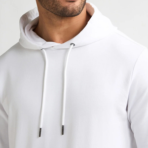 High Quality Solid Casual Men's Winter Streetwear Pullover <b>Hoodies</b> <b>Plain</b> Dyed Fleece Eco-Friendly Breathable 100% Polyester - Product Image 3