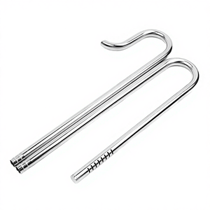 Tuyau d'eau <span class=keywords><strong>pour</strong></span> <span class=keywords><strong>aquarium</strong></span> Lily en acier inoxydable, tuyau d'entrée et de sortie <span class=keywords><strong>pour</strong></span> <span class=keywords><strong>aquarium</strong></span> de poissons 12/16 mm 16/22 mm, écologique, boîte de salon - Product Image 1