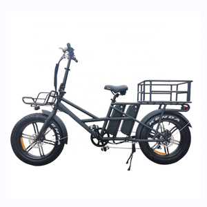 Vélo électrique à gros pneus, nouveau design 2026, vente en gros, cadre en alliage d'aluminium, vélo cargo pour la <span class=keywords><strong>livraison</strong></span> de nourriture, vélo à <span class=keywords><strong>pizza</strong></span> - Product Image 2