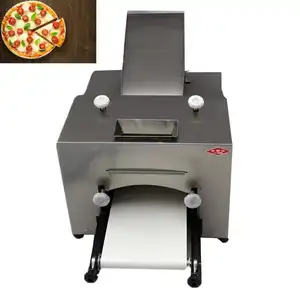 Yüksek hızlı pizza yufka açma makinesi baskı silindiri makinesi çift tortilla roti makinesi otomatik chapati yapımcısı