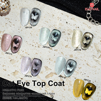 Vernis Gel Effet Œil de Chat Multi-Lumières Réfléchissant Brillant pour Salons de Manucure DIY – Gels de Finition Effet Œil de Chat