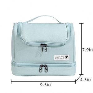 Hot Sale Cosmetic <b>Bag</b> Travel Storage Pouch <b>Makeup</b> Organizer <b>Bag</b> <b>Large</b> Capacity Portable Travel Storage <b>Makeup</b> <b>Bag</b> - Product Image 2