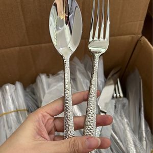 Flatware tái sử dụng Bộ dao kéo sang trọng chất lượng cao thép không gỉ juegos <span class=keywords><strong>de</strong></span> cubiertos thiết lập dao kéo - Product Image 2