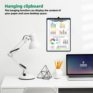 A4 Nhựa Clipboard Với Low-Key Kim Loại Clip Treo Văn Phòng Học Tập Clipboard Thư Mục Xách Tay Bằng Văn Bản Hội Đồng Quản Trị Cho Sinh Viên - Product Image 5