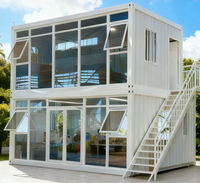 Maison conteneur préfabriquée de haute qualité de 20 pieds, installation rapide, bureau modulaire, dortoir