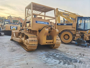 Bulldozer de orugas Caterpillar CAT D7G, D6G, D6D, D7H, D7R, D8R usado con cabrestante de 25 toneladas, motor japonés de 120 HP, capacidad de planchado de 4.3 m, garantía. - Product Image 4