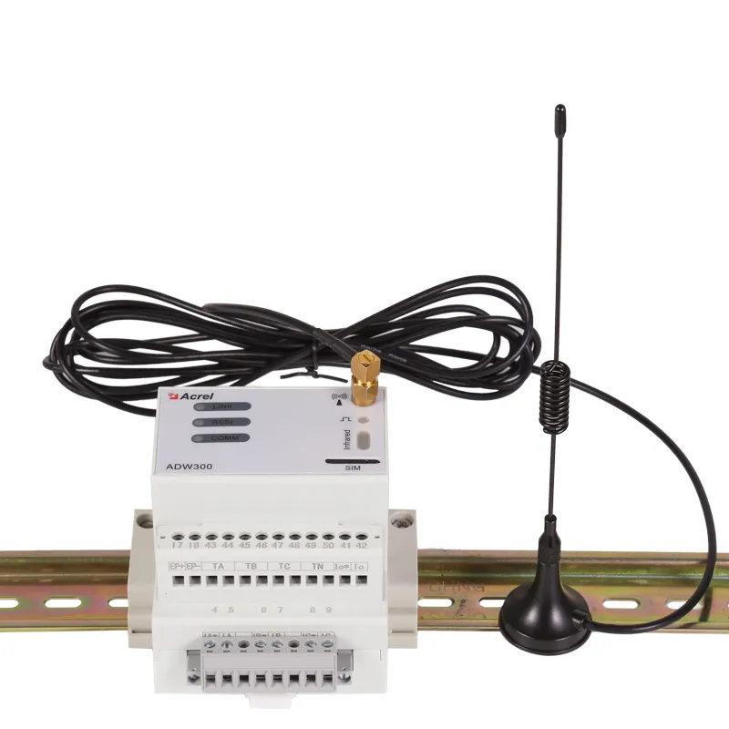 Acrel Lorawan/4G/WIFI RS485 Modbus-RTU 3/trifásico trilho din IOT medidor de energia elétrico digital inteligente medidor de consumo urbano