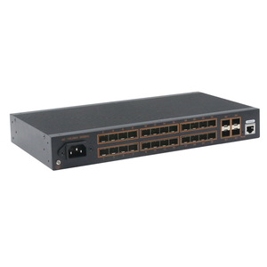แนะนำผลิตภัณฑ์คุณภาพดี สวิตช์รวมไฟเบอร์แบบจัดการ L3 พร้อมพอร์ต SFP 24*1000M และพอร์ต SFP+ 4*10G - Product Image 3