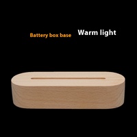 Lampe LED de style moderne en forme de petite bouteille de vin, base de lampe DIY, lumière nocturne lumineuse sans fil, commande tactile, éclairage intelligent pour la maison, dimmable
