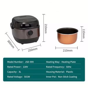 Olla Arrocera Inteligente Multifunción de 5L, Totalmente Automática, de Gran Capacidad, con Función de Mantener Caliente por 24 Horas - Product Image 6