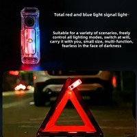 Linterna de Hombro Raitening ML01 Pro para Patrulla Nocturna, Multifuncional, con Clip Magnético, Clasificación IP66, Luz Estroboscópica Roja y Azul