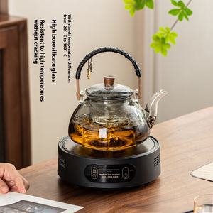 Чайник из боросиликатного стекла с фильтром, 1200 мл - Product Image 2