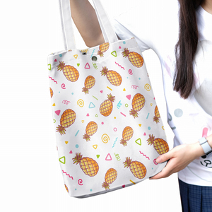 Sac en toile à bandoulière unique 35*38.5CM, sac de shopping et de rangement, Ganyu/Ayaka Kamisato/Raiden Shogun/Keqing - Product Image 4