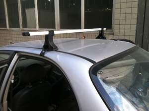 Factory Direct Stainless Steel Auto Universal Car Luggage <strong>Rack</strong> <strong>Cross</strong> <strong>bar</strong> Installed on Door Gap Car <strong>Roof</strong> <strong>Rack</strong> Outdoor