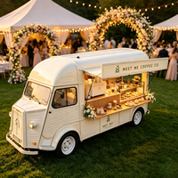 Remorque de bar mobile personnalisée avec comptoir à boissons professionnel pour les services de restauration événementielle et l'hôtellerie en plein air