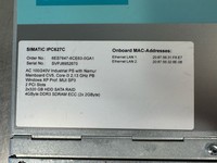 6ES7647-6CE63-0GA1 IPC627C Box PC 8.4.8 Industrial PLC Embedded Industrial Control Computer