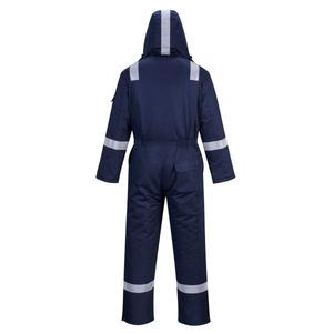 PORTWEST - FR53NARXL Combinaison d'hiver bleu marine résistante au feu et antistatique-EAN 5036108224319 FLAME RESISTANT WORKWEAR - Product Image 2