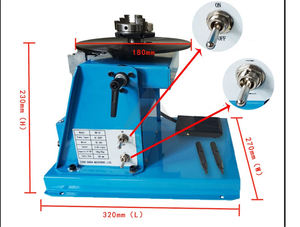 Placa giratoria de soldadura pequeña barata 10kg de posicionador de China para soldadura - Product Image 5