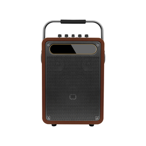 Enceinte Karaoké Portable d'Extérieur avec 2 Microphones Sans Fil, <span class=keywords><strong>Batterie</strong></span> 4800mAh, Bluetooth 5.0, Entrée Guitare et Saxophone, Idéale pour le Busking - Product Image 4