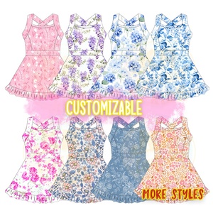 Kids Girls Fitness Yoga Summer Dress Baby Girls Yoga Dress Children Clothes Sport Model Sports Dress - Product Image 4