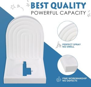 Estante de <span class=keywords><strong>Pared</strong></span> Magnético para Toniebox, Personalizado para Habitación <span class=keywords><strong>Infantil</strong></span>, de MDF Blanco, Flotante, para Toniebox - Product Image 2