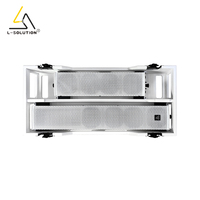Sistema de Altavoces de Columna Activos Portátiles Serie HUGE, Fácil de Instalar, para Actuaciones en la Calle, Espectáculos Itinerantes, Refuerzo de Sonido para Bodas