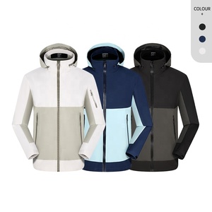 Vestes imperméables pour femmes et hommes sur mesure, vêtements d'extérieur pour hommes, coupe-vent, veste de <span class=keywords><strong>randonnée</strong></span> et de trekking avec capuche - Product Image 2