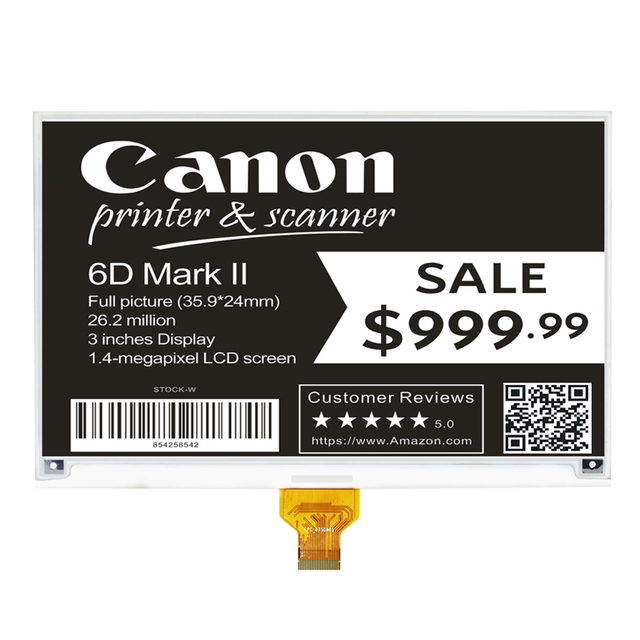 Suny E Ink E Paper Display 13.3 Inch Big Size E-ink EPD Eink Screen
