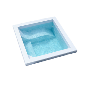 Piscina circular de fibra de vidrio personalizable para jardín exterior, piscina de recuperación, piscina contenedor - Product Image 1
