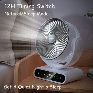 40000mAh Large Capacity Portable Intelligent Remote Control LED Rechargeable Fan Five-Speed Cycle Fan Gorgeous <b>Outdoor</b> - Product Image 3