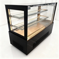 Vitrine réfrigérée pour pain, nouveau style, 4 étages, comptoir de présentation de bonbons, vitrine réfrigérée pour gâteaux