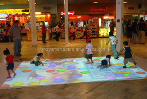 Jeux muraux de projection interactifs Interactive <span class=keywords><strong>Jumping</strong></span> Floor Personnalisation en usine intérieure - Product Image 6