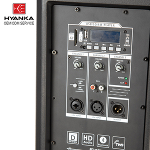 Altavoz de plástico con amplificador clase D HYANKA HPS-TS315 de 15 pulgadas con DSP, amplificador de potencia de 450W, altavoces activos profesionales - Product Image 3