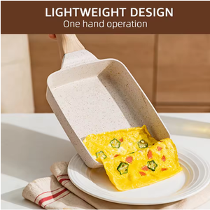 Utensilios de cocina para desayuno de estilo japonés, sartenes cuadradas antiadherentes para huevos, Sartenes para freír bistec, sartenes para huevos, sartén con asa - Product Image 3