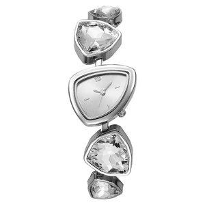 Reloj de cuarzo irregular en stock, de lujo ligero y exclusivo, <span class=keywords><strong>con</strong></span> brazalete de cristal triangular, <span class=keywords><strong>la</strong></span> <span class=keywords><strong>primera</strong></span> opción para regalar. - Product Image 5