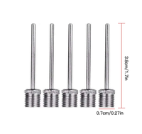 5/10 pièces pompe aiguille Sport balle gonflage Football basket-ball volley-ball gonflable Air Valve adaptateur vélo vélo pompe broche