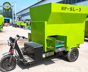 Tricycle à moteur diesel, épandeur d'ensilage mobile automatique, machine pour l'élevage, le bétail et la transformation <span class=keywords><strong>des</strong></span> aliments pour <span class=keywords><strong>animaux</strong></span> - Product Image 6